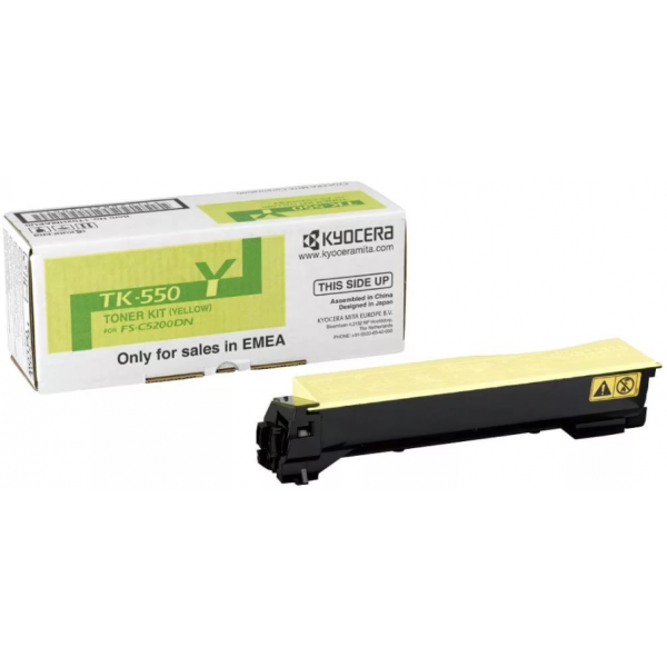 Тонер-картридж Kyocera TK-550Y для FS-C5200DN (1T02HMAEU0)