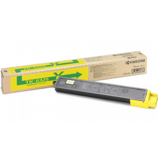 Тонер-картридж Kyocera TK-8325Y для TASKalfa2551ci (1T02NPANL0)