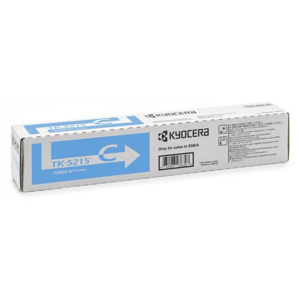 Тонер-картридж Kyocera TK-5215C для TASKalfa406ci (1T02R6CNL0)