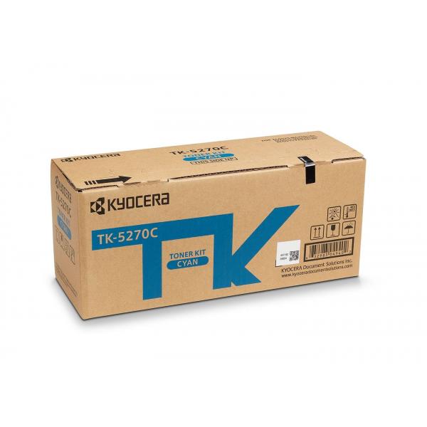 Тонер-картридж TK-5270C для M6230cidn/M6630cidn/P6230cdn (1T02TVCNL0)