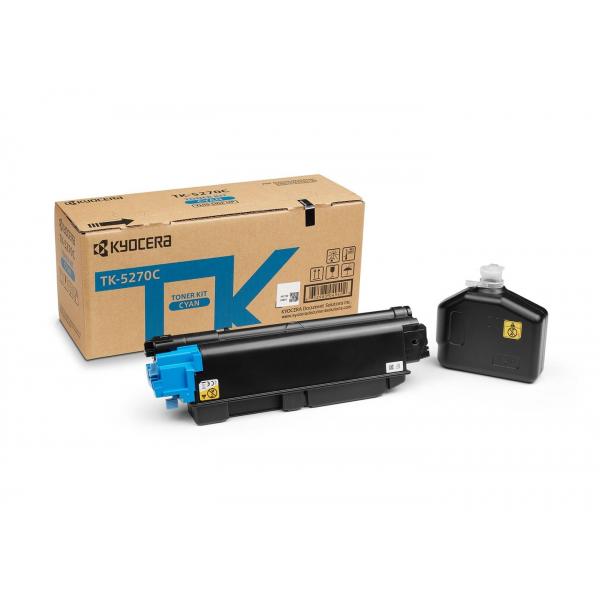 Тонер-картридж TK-5270C для M6230cidn/M6630cidn/P6230cdn (1T02TVCNL0)
