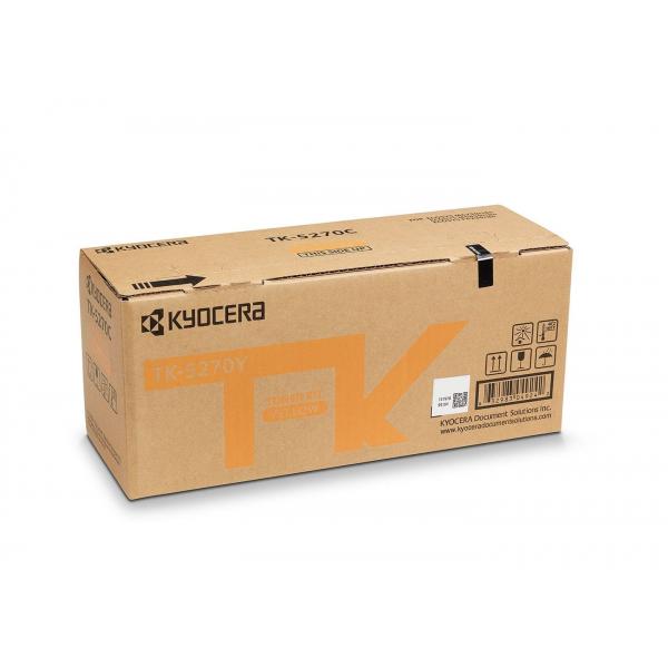 Тонер-картридж TK-5270Y для M6230cidn/M6630cidn/P6230cdn (1T02TVANL0)