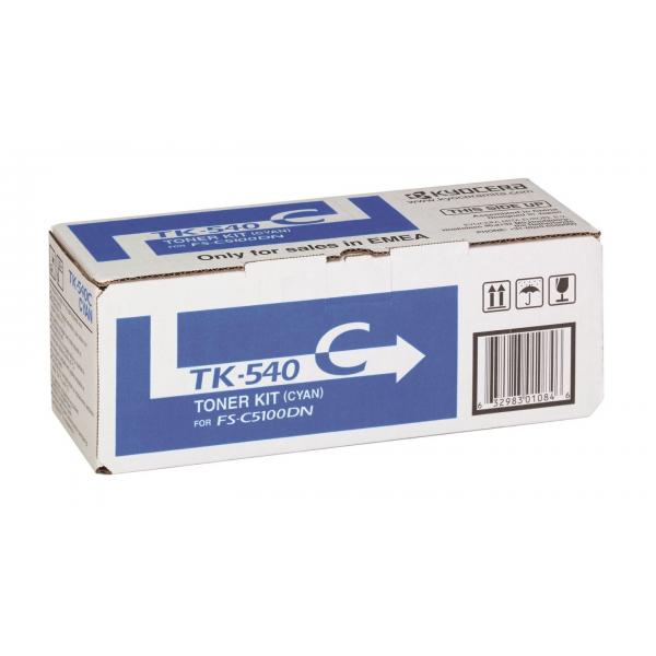 Тонер-картридж Kyocera TK-540C для FS-C5100DN (1T02HLCEU0)