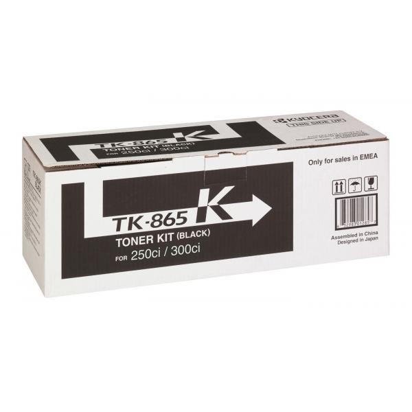 Тонер-картридж Kyocera TK-865C для TASKalfa250ci/300ci (1T02JZCEU0)
