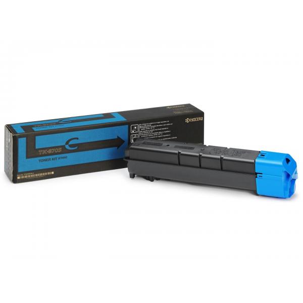 Тонер-картридж Kyocera TK-8705C для TASKalfa6550ci/7550ci (1T02K9CNL0)