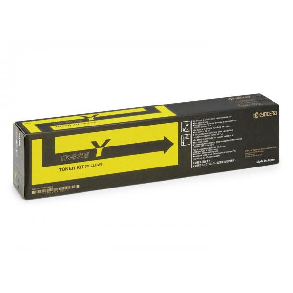 Тонер-картридж Kyocera TK-8705Y для TASKalfa6550ci/7550ci (1T02K9ANL0)