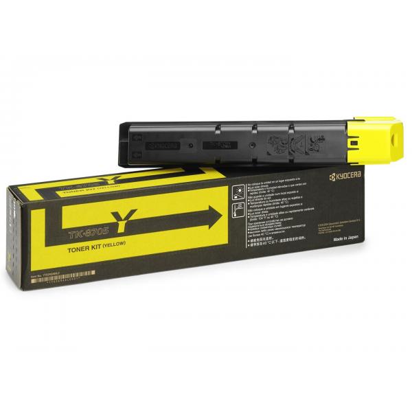Тонер-картридж Kyocera TK-8705Y для TASKalfa6550ci/7550ci (1T02K9ANL0)