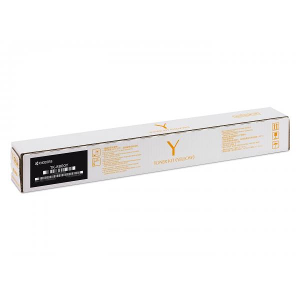 Тонер-картридж Kyocera TK-8800Y для P8060cdn (1T02RRANL1)